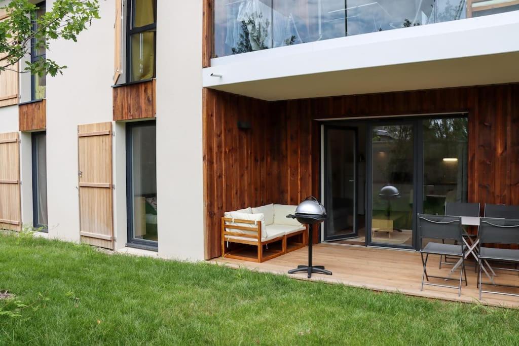 Les Cottages Jardin Elegant Et Ambiance Cosy Biscarrosse Exterior photo
